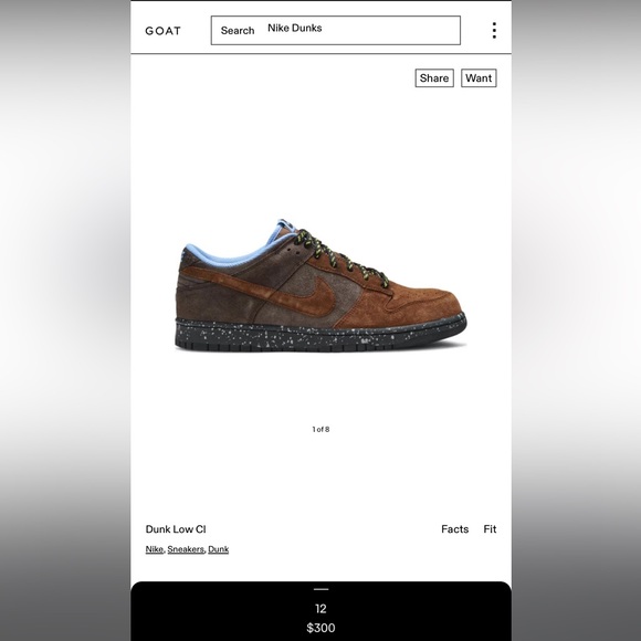 Nike Dunk Low CL Baroque Rustic Brown Men’s Size 7.5/Women’s Size 9 - Picture 15 of 15